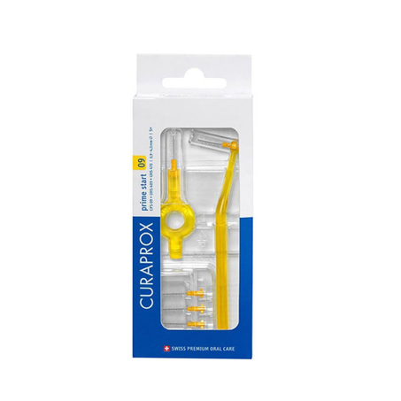 Curaprox CPS 09 Prime start 5 brossettes interdentaires + manche