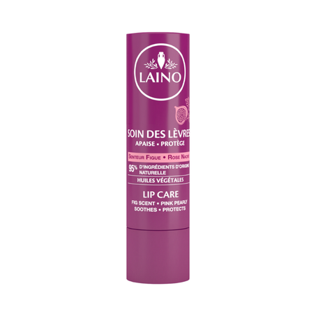 Laino Soin des Lèvres Figue Rose Nacrée Stick – 4 G