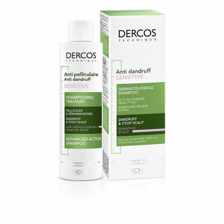 VICHY DERCOS ANTI PELLICULAIRE SENSITIVE 200ML