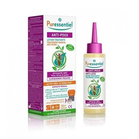 PURESSENTIEL ANTI-POUX LOTION TRAITANTE 200 ML + PEIGNE