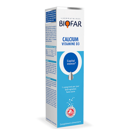 BIOFAR Calcium vitamine D3/20 CPS