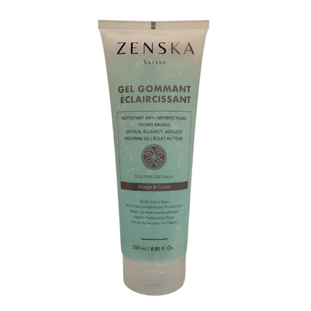 ZENSKA gel gommant éclaircissant 250 ML