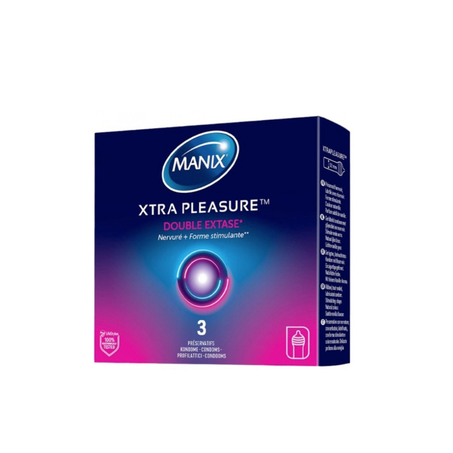 MANIX XTRA PLEASUR DOUBLE EXTASE 3UNITE