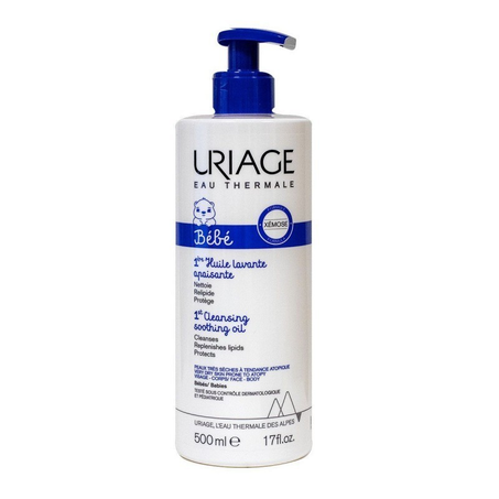 URIAGE BEBE 1ER HUILE LAVANTE APAISANTE 500ML