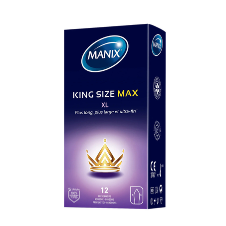 MANIX KING SIZE MAX 12