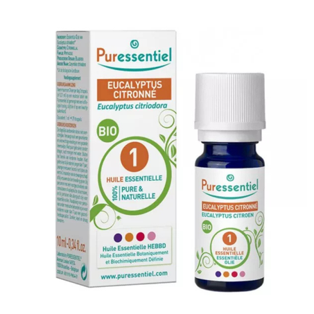 PURESSENTIEL HUILE ESSENTIELLE EUCALYPTUS CITRONNE 10ML