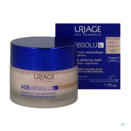 URIAGE AGE ABSOLU MASQUE DE NUIT REDENSIFIANT