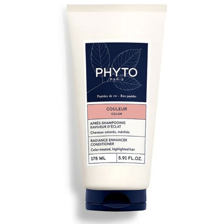 PHYTO COULEUR Après Shampooing Raviveur d’ Eclat 175ml – Cheveux Colorés, Méchés