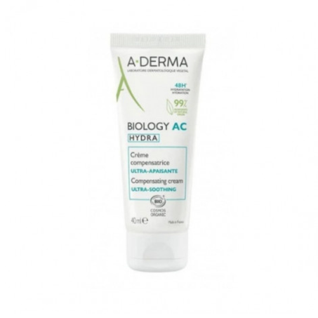 A-DERMA BIOLOGY AC HYDRA Crème compensatrice ultra-apaisante 40ML