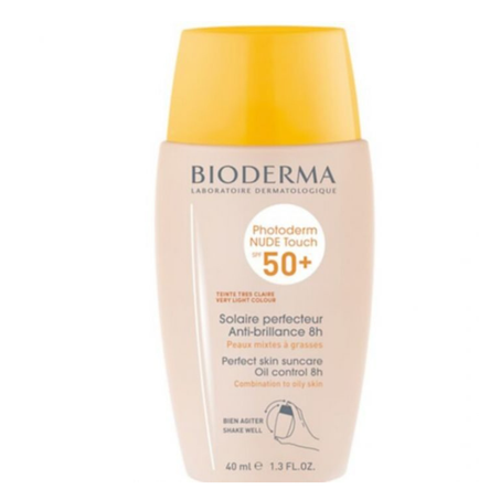 BIODERMA PHOTODERM NUDE TOUCH 50+ TRES CLAIRE 40 ML