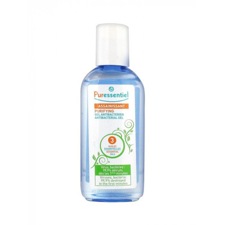 Puressentiel Gel assainissant antibactérien aux 3 huiles essentiels 80ml