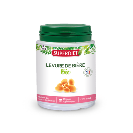 SUPER DIET LEVURE DE BIERE boite 125 gélules