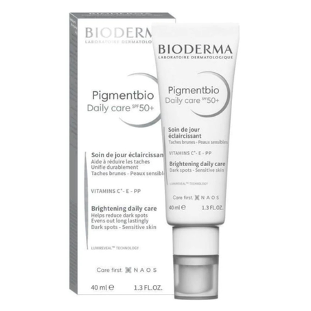 BIODERMA PIGMENTBIO DAILY CARE SPF50+ SOIN DE JOUR ECLAIRCISSANT 40ML
