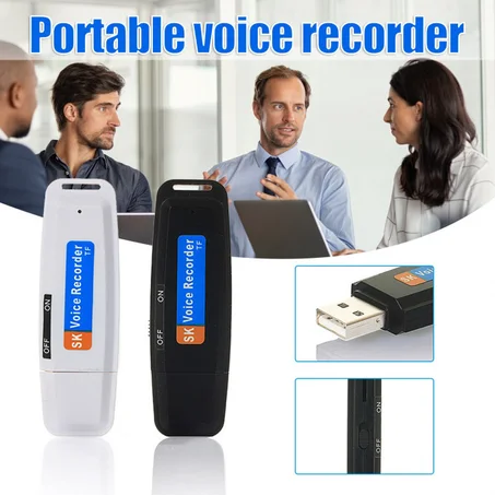 Professional Mini USB Dictaphone - High Quality Digital Voice Recorder