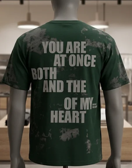T-shirt أوفر سايز تميز استثنائي يجمع بين فخامة الثوب وجودة المنتج المصنوع بدقة واحترافية عالية