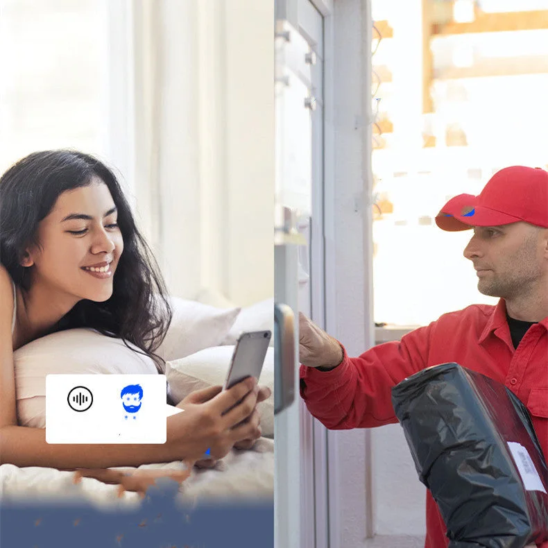 جرس باب فيديو ذكي لاسلكي kwd