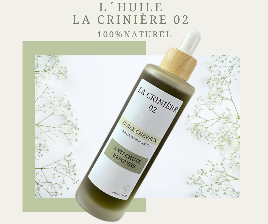 huile LA CRINIÈRE 02 anti-chute / repousse