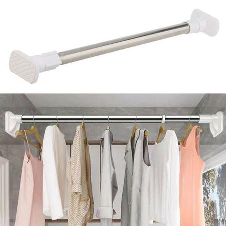 110cm - 200cm  حامل الستائر والملابس