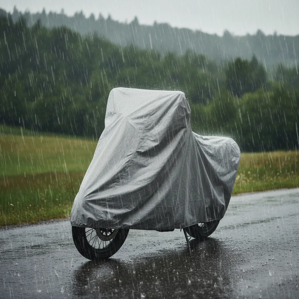 Housse de Moto Ultra Légère Taille Extensible Standard V2 - غطاء دراجة نارية احترافي قابل للتمدد