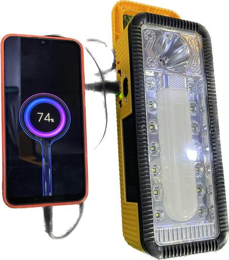 Torche Epica Star Solaire 4 en 1  -المصباح الشّاحن