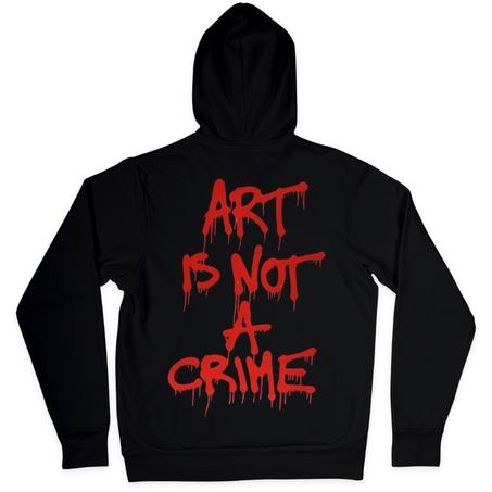 Hoodie Art Is Not A Crime
