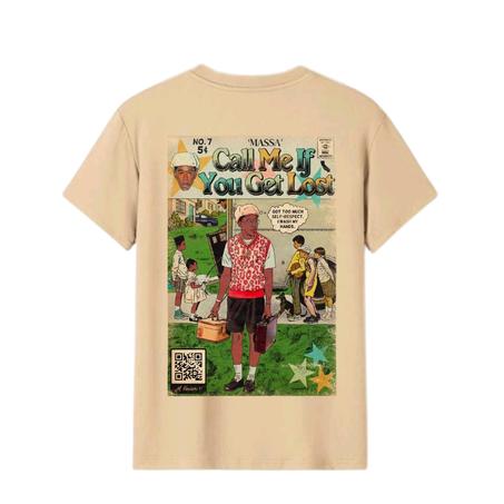 T-shirt Tyler the creator " Call me if you get lost "