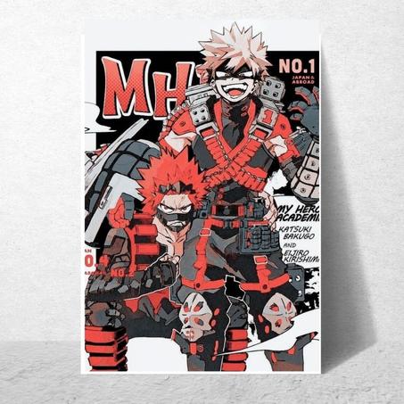 Poster My Hero Academia "Katsuki Bakugo"