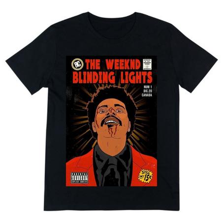Tshirt The weeknd " The Weeknd Blinding Lights "