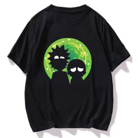T-shirt Rick and Morty Green Character 1