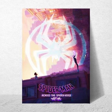 Poster Spiderman across the spider verse