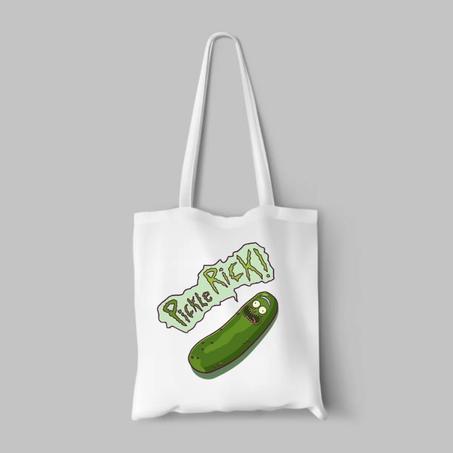 Tote Bags Pickle Rick
