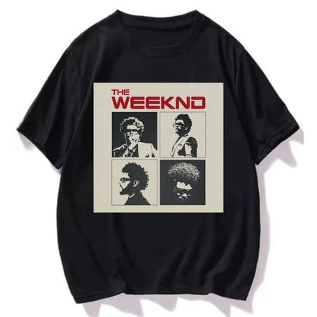 T-shirt The weeknd Graphic design