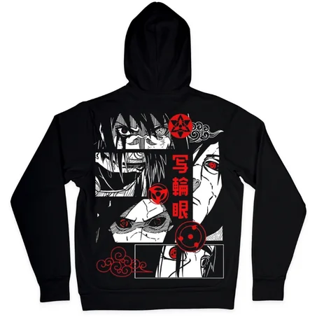 Hoodie Naruto " Curse Of Hatred"