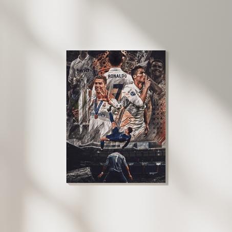 Poster Cr7 " Real Madrid "