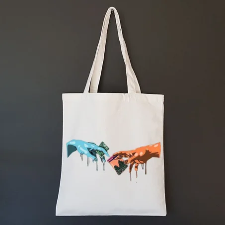 Tote Bags Greek Weed