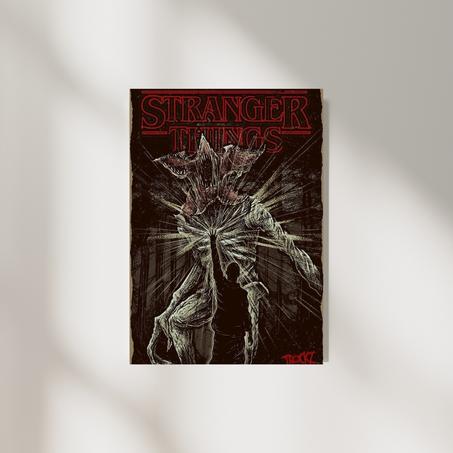 Poster Stranger Things " Demogorgon"