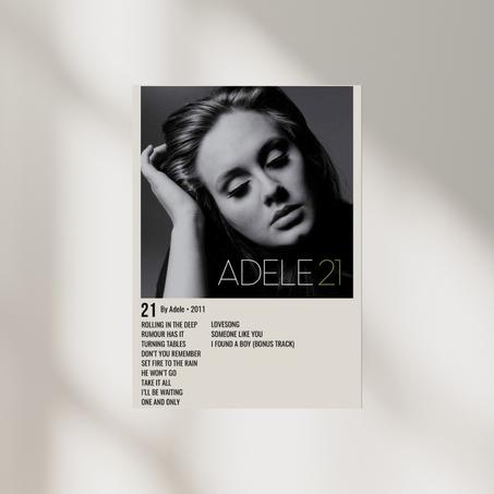 Poster Adele 21