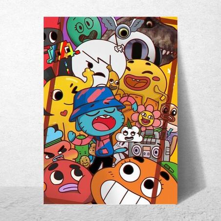 Poster Gumball "All Character"