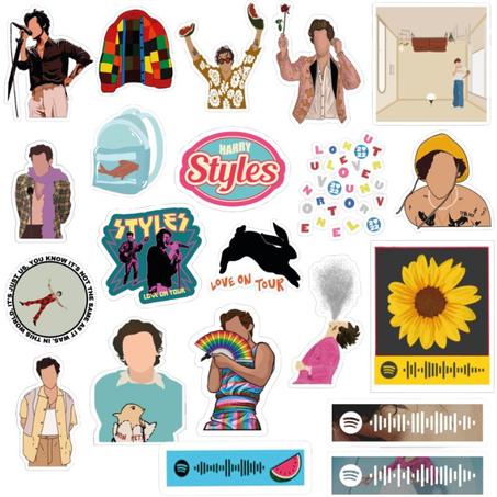21 Stickers Harry Styles Pack 3