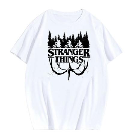 T-shirt Stranger Things Black Art Logo