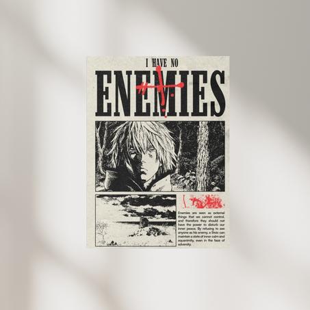 Poster Vinland Saga " I Have No Enemies"