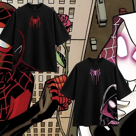 Spiderman and Spiderwoman T-shirt