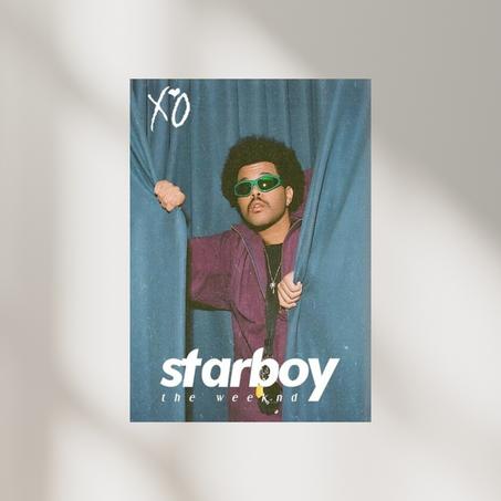 Poster The Weeknd " Starboy"