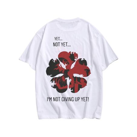 T-shirt Black Clover " I'm not giving up "