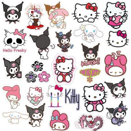 26 Stickers Hello Kitty Pack 2