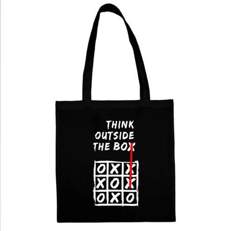 Tote bags Think Out side the box