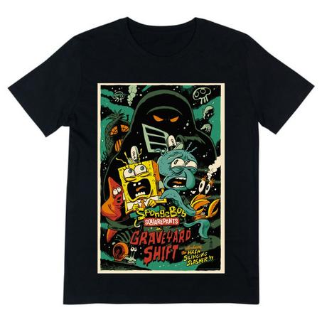 Tshirt Sponge Bob " Graveryard Shift"