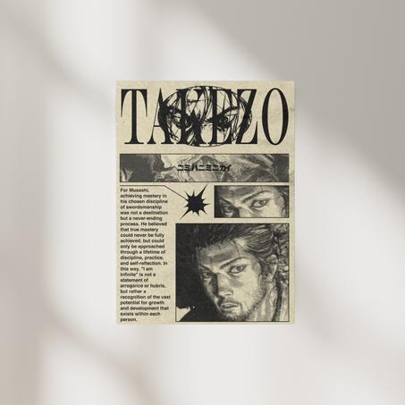 Poster Vagabond " TAKEZO"