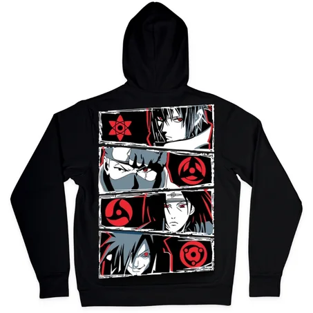 Hoodie Naruto " Four Charingan "