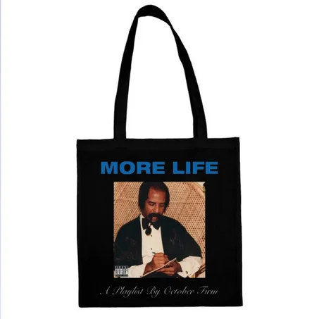 Tote Bags Drake "More Life"